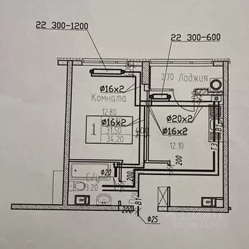 1-к кв. Ставропольский край, Ставрополь Гражданская ул., 1Б (36.0 м)