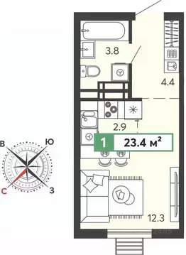 Студия Пензенская область, Пензенский район, Засечный сельсовет, с. ...