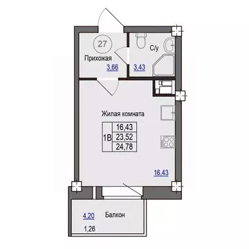 1-к кв. Псковская область, Псковский район, Завеличенская волость, д. ...