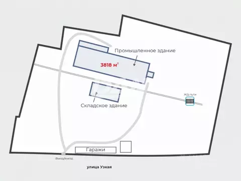 Производственное помещение в Челябинская область, Карталы Узкая ул., ...