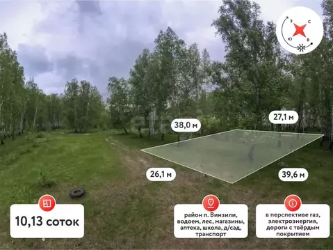 Участок в Тюменская область, Тюменский муниципальный округ, ...