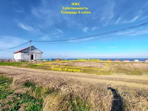 Участок в Краснодарский край, Темрюкский район, Тамань ст-ца ул. ...