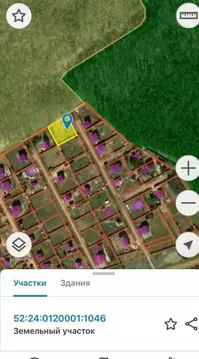 Участок в Нижегородская область, Богородский муниципальный округ, д. ...