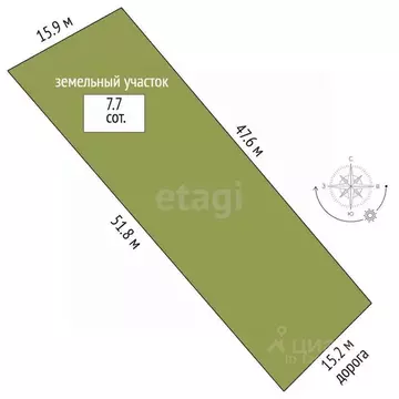 Участок в Костромская область, Костромской район, Минское с/пос, ...