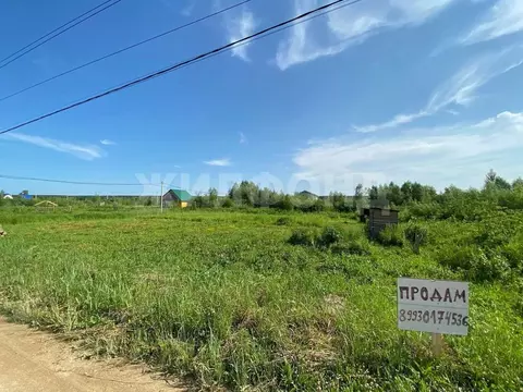 Участок в Новосибирская область, Новосибирский район, Криводановский ...