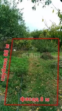 Участок в Краснодарский край, Анапа Алексеевка мкр, ул. Садовая (5.5 ...