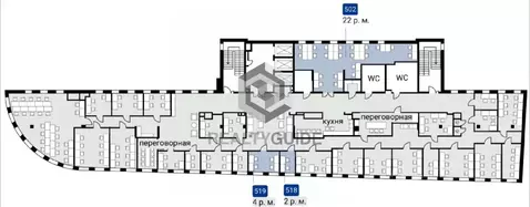 Офис в Москва Большая Садовая ул., 5к1 (110 м)