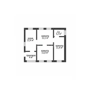 Дом в Адыгея, Майкоп ул. Некрасова (50 м)