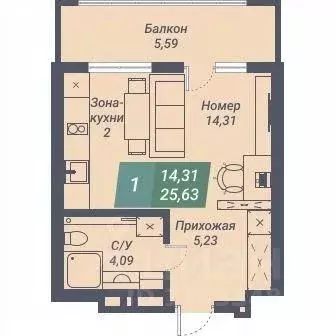 Студия Новосибирская область, Новосибирск Светлановская ул., 46/1 ...