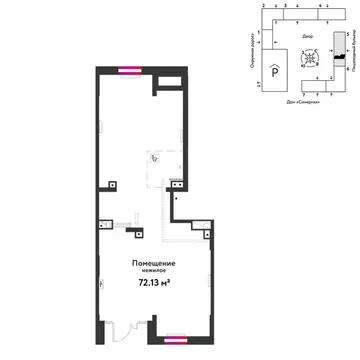 Торговая площадь в Тюменская область, Тюмень Интернациональная ул., ...