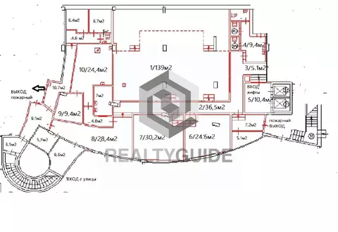 Помещение свободного назначения в Москва Минская ул., 2Гк1 (488 м)