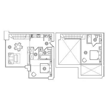 2-комнатная квартира: Москва, проспект Академика Сахарова, 7 (77.9 м)