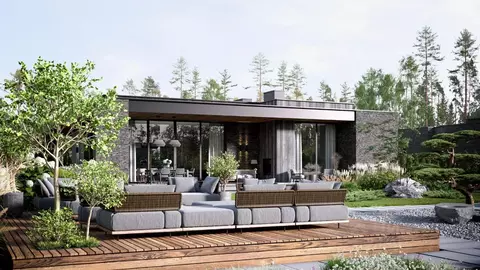 Коттедж в Ленинградская область, Выборгский район, Первомайское с/пос, ...