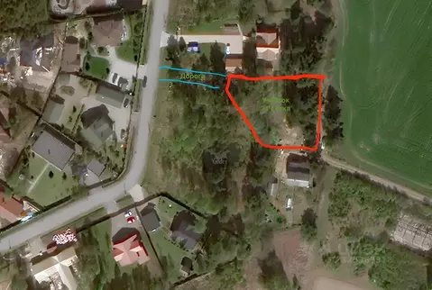 Участок в Ленинградская область, Всеволожский район, Бугровское ...