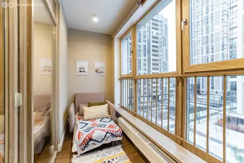 1-комнатная квартира: Екатеринбург, проспект Космонавтов, 108Е (48.7 ...