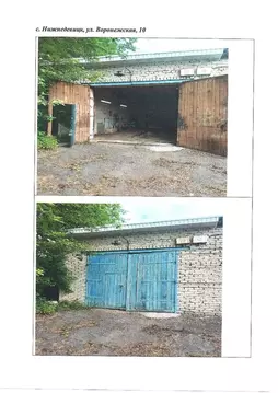 Гараж в Воронежская область, с. Нижнедевицк ул. Воронежская, 10 (39 м)