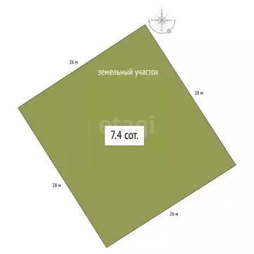 Участок в Алтай, Майминский район, с. Бирюля ул. Таркольская (7.4 ...