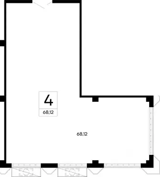 Офис в Крым, Симферополь ул. Крымская, 2 (68 м)