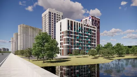 1-к кв. Брянская область, Брянск ул. Комарова, 47 (37.9 м)