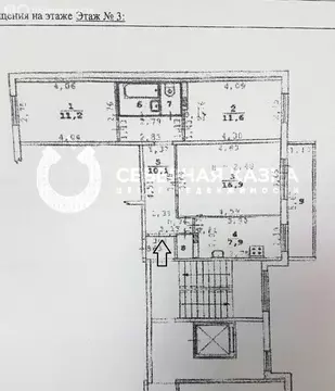 3-комнатная квартира: Екатеринбург, Опалихинская улица, 21 (62.6 м)