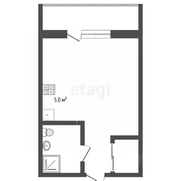 Студия Челябинская область, Миасс бул. И.И. Седова, 11 (24.0 м)