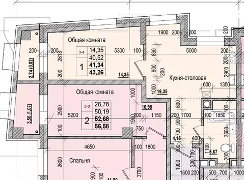 1-к кв. Саха (Якутия), Якутск ул. Чкалова, 47 (41.34 м)
