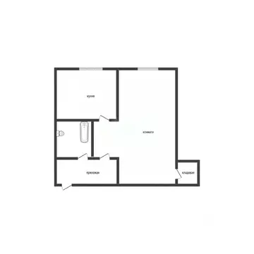 1-к кв. Алтайский край, Бийск ул. Ивана Тургенева, 82А (31.0 м)