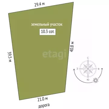 Участок в Тюменская область, Тюменский муниципальный округ, д. Якуши ...