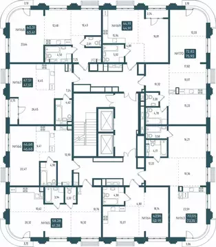 1-к кв. Иркутская область, Иркутск Бродский жилой комплекс (46.0 м)