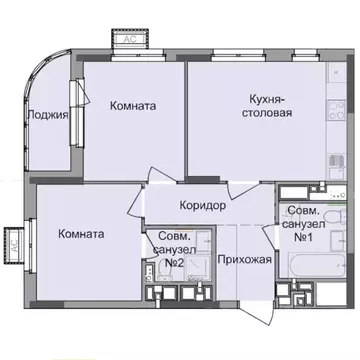 2-к кв. Удмуртия, Ижевск Северо-Западный жилрайон, 4-й мкр, Истории ...