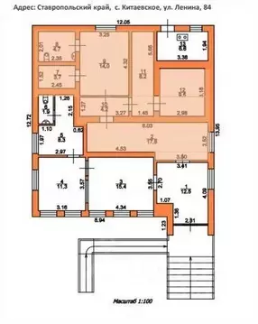 Помещение свободного назначения в Ставропольский край, Новоселицкий ...