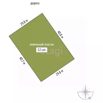 Участок в Ленинградская область, Тосненский район, Федоровское ...