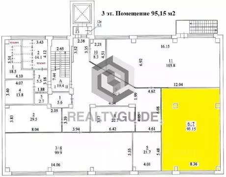Офис в Москва Алтуфьевское ш., 13к5 (95 м)