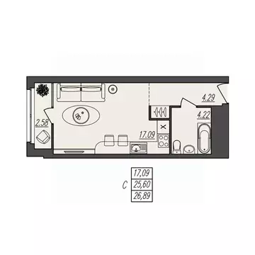 Студия Волгоградская область, Волгоград ул. Степана Разина, 25/1 ...