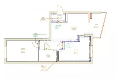 4-к кв. Калининградская область, Калининград Ясная ул., 9 (85.0 м)