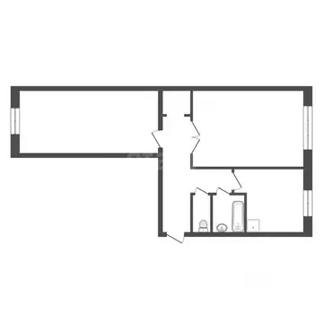 2-к кв. Красноярский край, Красноярск Свердловская ул., 55 (42.0 м)