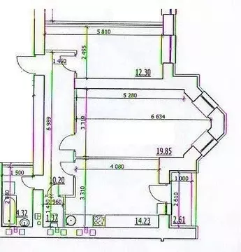 2-комнатная квартира: Самара, Московское шоссе, 18-й километр, 7А ...