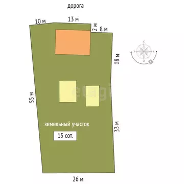 Дом в Рафайлово, Пионерская улица (67.8 м)