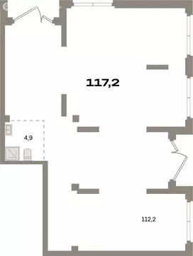 Помещение свободного назначения (117.16 м)