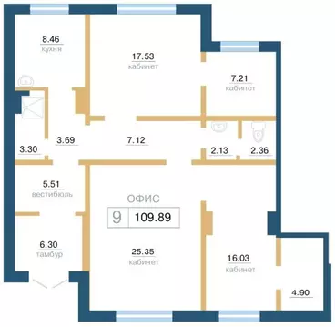 Офис в Красноярский край, Красноярск Нанжуль-Солнечный мкр, ул. ...