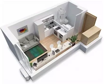 Студия Башкортостан, Уфа Армавирская ул., 15 (23.0 м)