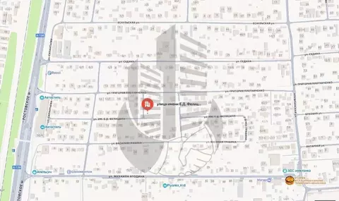 Участок в Краснодарский край, Краснодар ул. Имени Г.М. Плотниченко ...