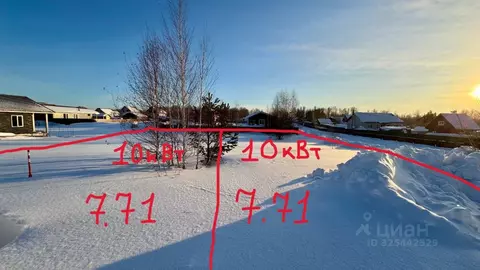 Участок в Новосибирская область, Кольцово рп просп. Никольский, 1 ...