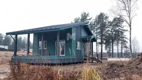 Дом в Ленинградская область, Выборгский район, Полянское с/пос, Лесной ...