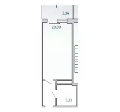 1-к кв. Крым, Ялта муниципальный округ, Виноградное пгт Космос Стей ...