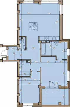 3-к кв. Хакасия, Абакан ул. Комарова, 7 (108.6 м)