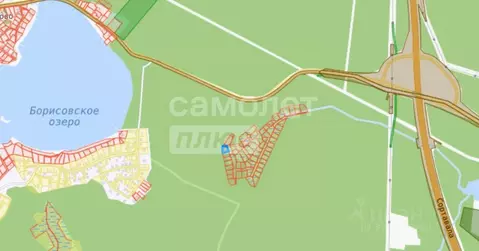 Участок в Ленинградская область, Приозерский район, Раздольевское ...