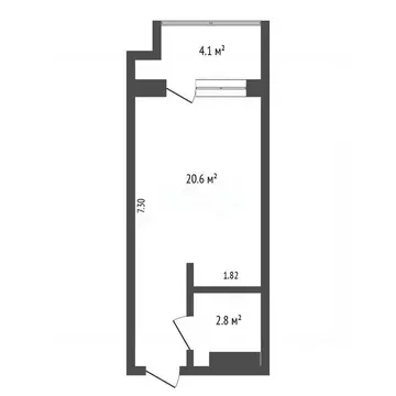 Студия Крым, Феодосия муниципальный округ, Коктебель пгт ул. ...