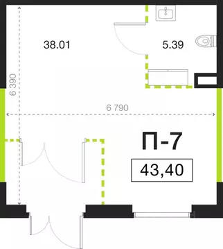 Помещение свободного назначения в Санкт-Петербург Кожевенная линия, ...