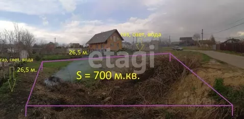 Участок в Брянская область, Брянский район, Добрунское с/пос, д. ...